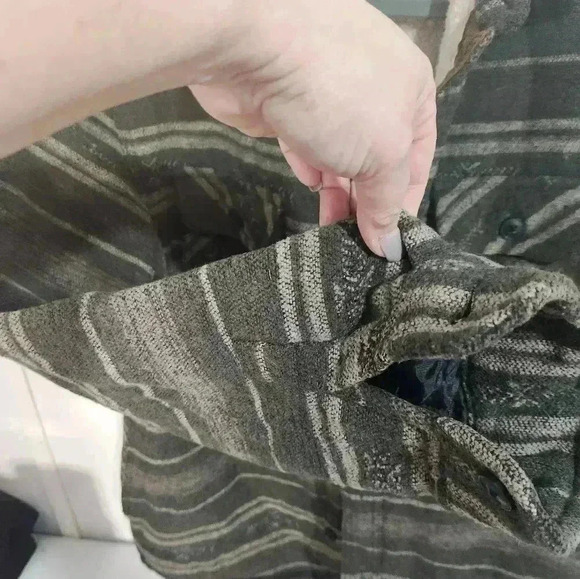 Jachs Quilted sherpa lined wool outerwear jacket, Size large - Picture 7 of 13